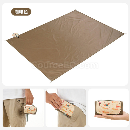 礼品订购户外超轻野餐垫广告