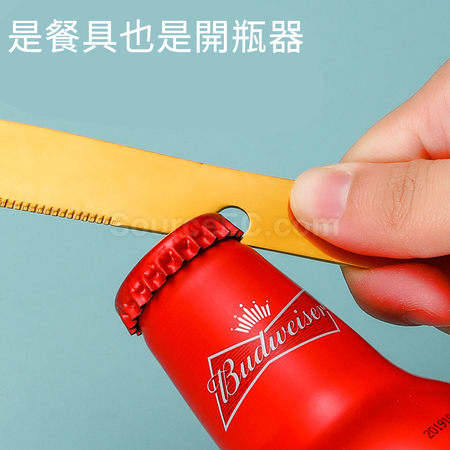 礼品订购不銹鋼餐具套裝广告