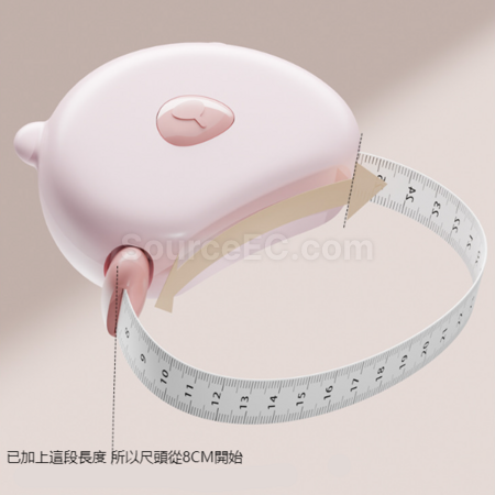 礼品订购便携磁吸卷尺广告