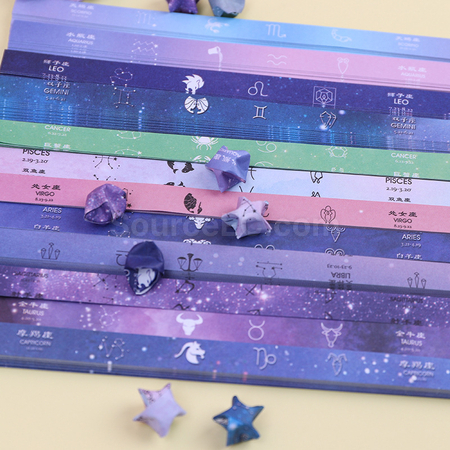 礼品订购定制星星折纸条广告