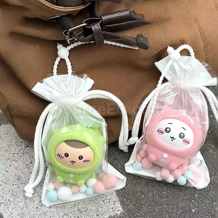 礼品订购PVC抽绳娃包广告