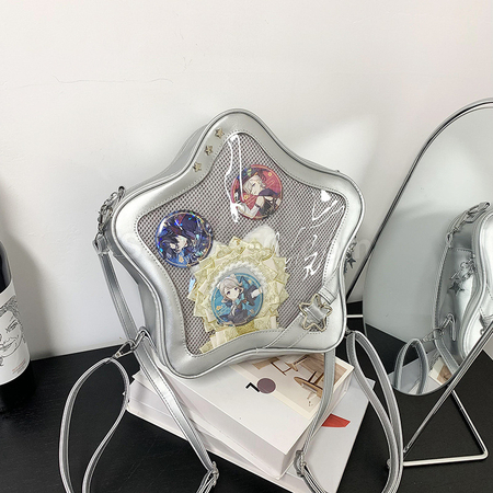 礼品订购星星双肩包痛包广告
