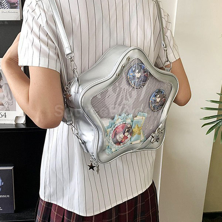 礼品订购星星双肩包痛包广告