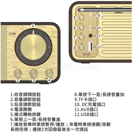礼品订购复古蓝牙音箱广告