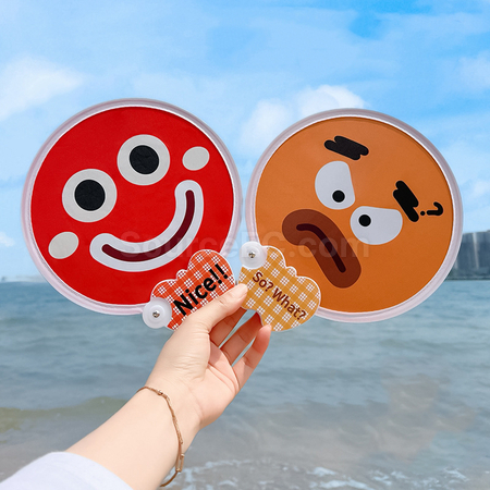 礼品订购折叠广告扇子广告