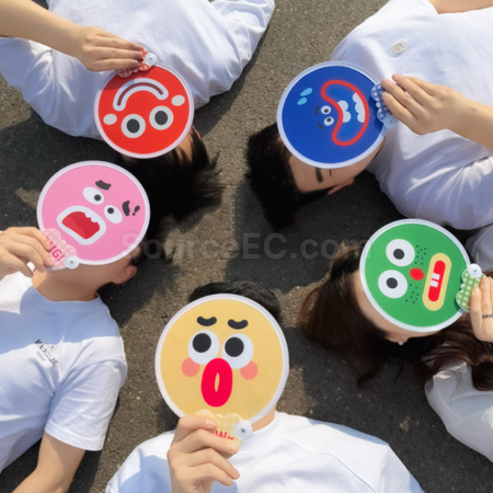 礼品订购折叠广告扇子广告