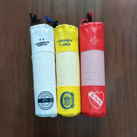 礼品订购毛巾束口网袋广告