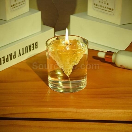 礼品订购悬浮冰山香薰蜡烛广告
