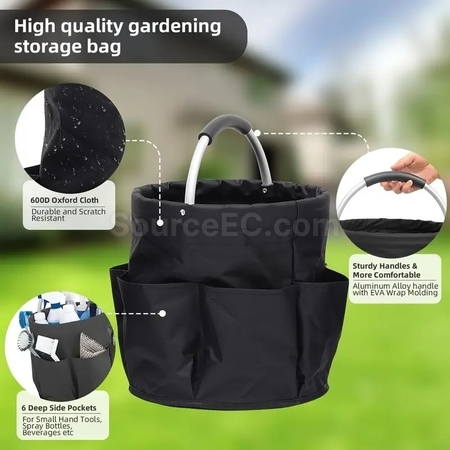 礼品订购便携可折叠工具篮广告