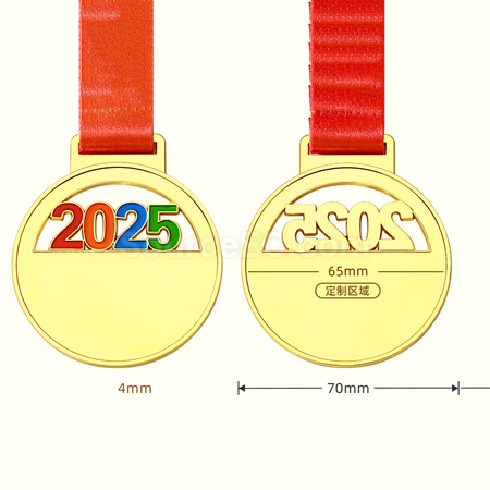 礼品订购2025金属奖牌广告