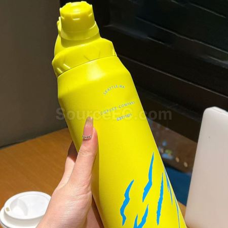 礼品订购不锈钢大容量保温杯广告