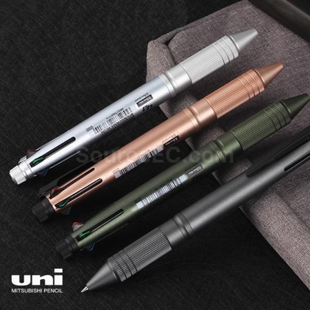 礼品订购日本Uni三菱4+1多功能金属笔广告