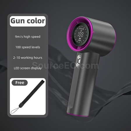 礼品订购数显USB充电户外迷你风扇广告