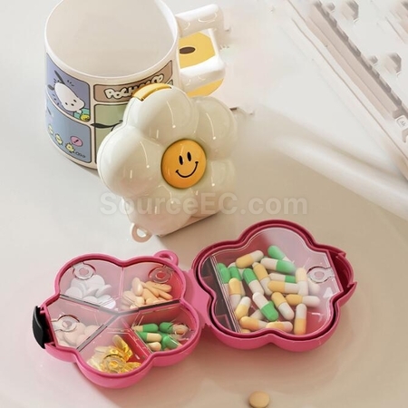 礼品订购多巴胺便携式多功能收纳盒/药盒广告