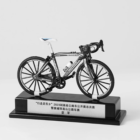 礼品订购公路自行车奖座广告