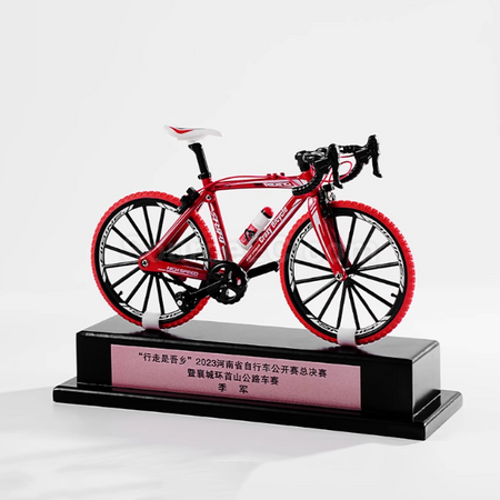 礼品订购公路自行车奖座广告