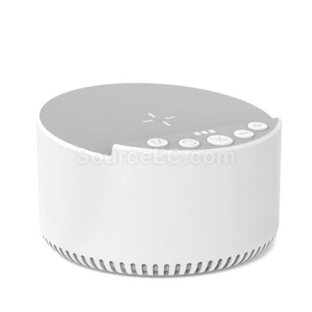 礼品订购白噪音15W无线充蓝牙多功能音箱广告