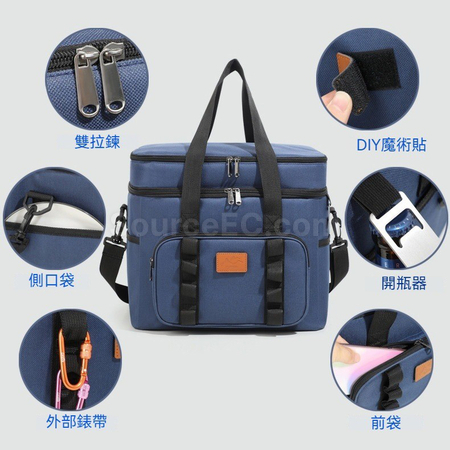 礼品订购拉杆加厚牛津布保鲜冰包广告
