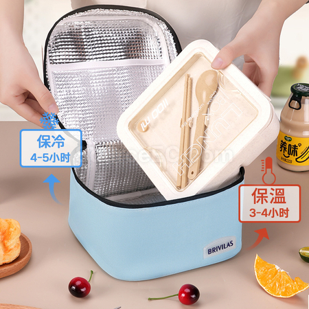 礼品订购多巴胺小方块餐包广告