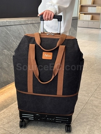 礼品订购百变旅行拉杆包旅行袋广告