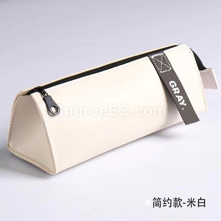 礼品订购大容量三角笔袋广告