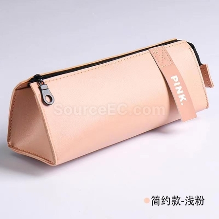 礼品订购大容量三角笔袋广告