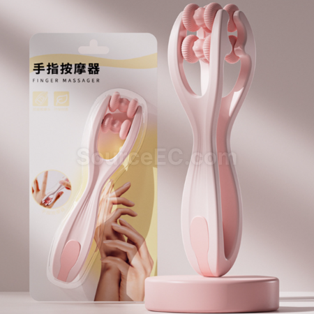 礼品订购双滚轮按摩器广告