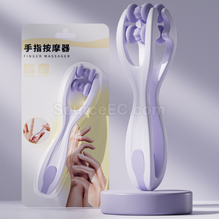 礼品订购双滚轮按摩器广告