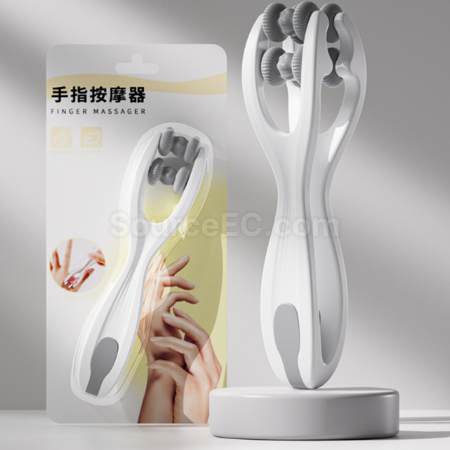 礼品订购双滚轮按摩器广告