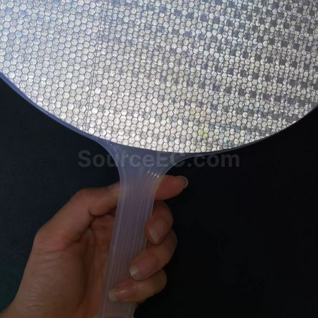 礼品订购可DIY反光大王扇广告
