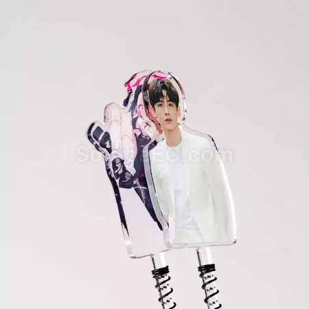 礼品订购弹簧发夹广告