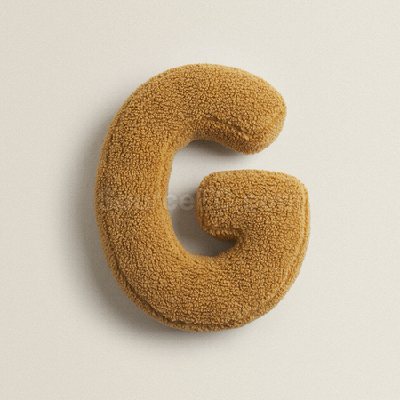 礼品订购字母造型抱枕广告