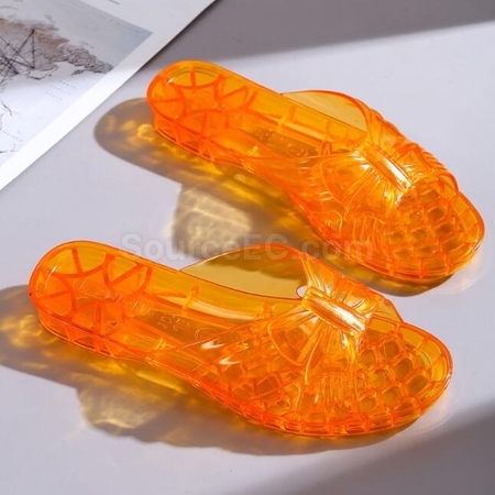 礼品订购水晶果冻鞋广告
