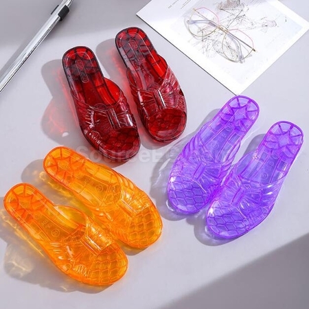 礼品订购水晶果冻鞋广告