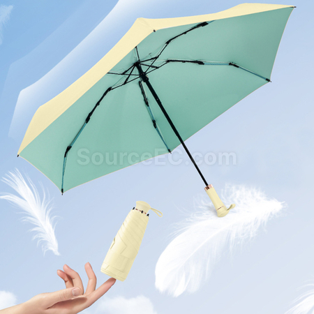 礼品订购双龙骨防风隐藏手柄雨伞广告