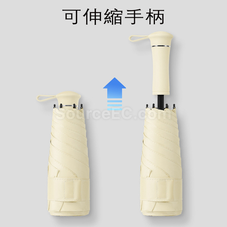 礼品订购双龙骨防风隐藏手柄雨伞广告