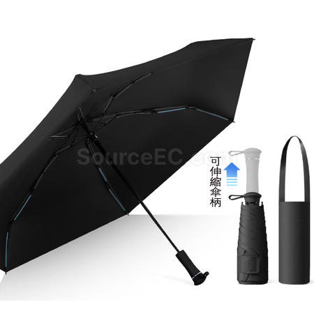 礼品订购双龙骨防风隐藏手柄雨伞广告