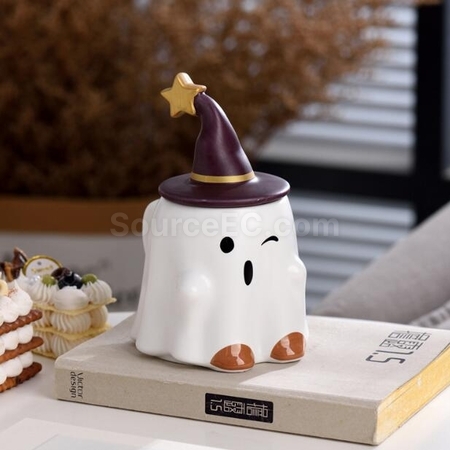 礼品订购幽灵马克杯广告