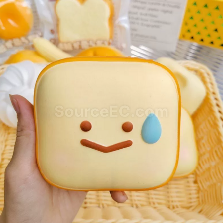 礼品订购食物慢回弹捏捏玩具广告