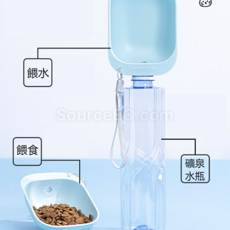 礼品订购宠物户外喂水器广告