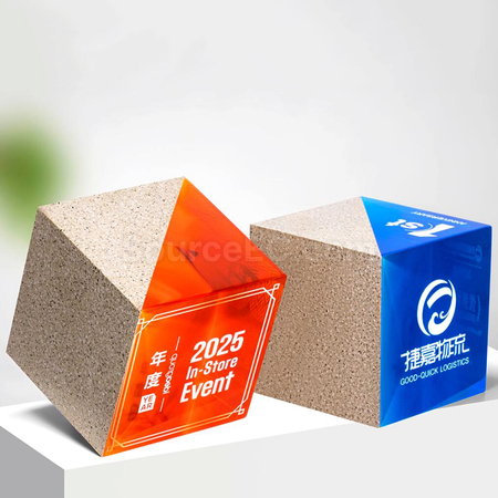 礼品订购大理石树脂奖座广告