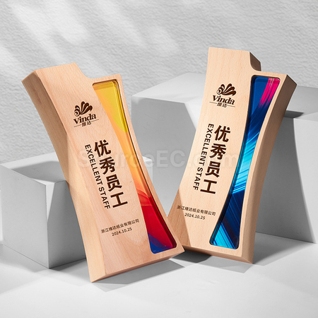礼品订购木奖座广告