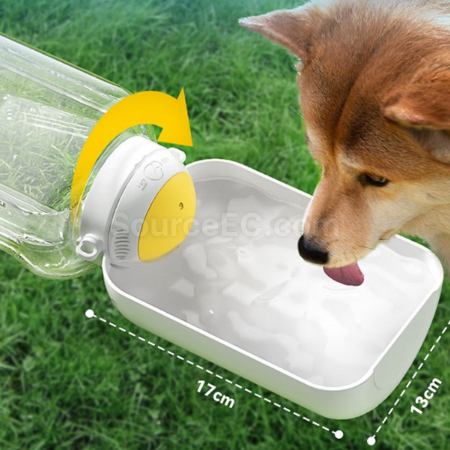 礼品订购宠物大容量外出水壶广告