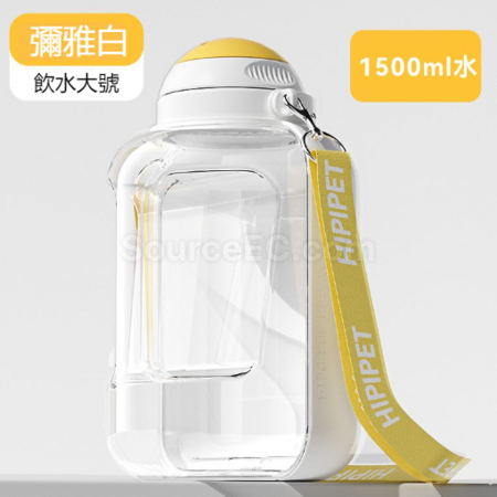 礼品订购宠物大容量外出水壶广告