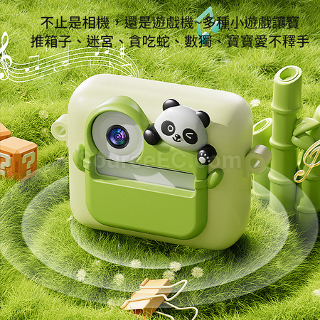 礼品订购熊猫拍立得儿童照相机广告