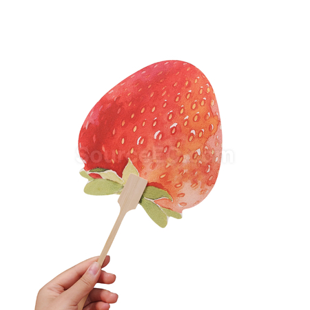 礼品订购夏季爆款热卖水果扇广告