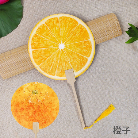 礼品订购夏季爆款热卖水果扇广告