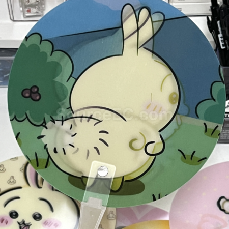 礼品订购摇手光栅变化扇子广告