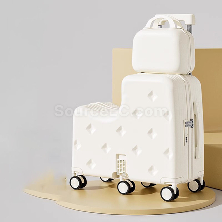 礼品订购可登机子母行李箱广告