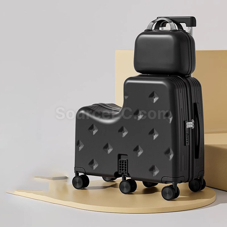 礼品订购可登机子母行李箱广告